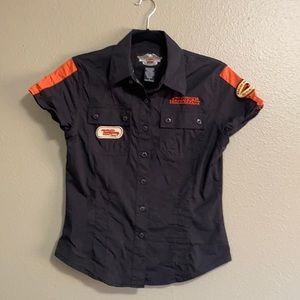 Harley Davidson button up